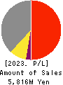 SAITA CORPORATION Profit and Loss Account 2023年6月期