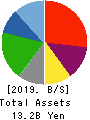 WDI Corporation Balance Sheet 2019年3月期