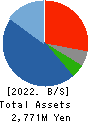 Techno Alpha Co., Ltd. Balance Sheet 2022年Nov期 Techno Alpha Co., Ltd. Balance Sheet 2022年11月期