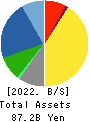 TSURUMI MANUFACTURING CO.,LTD. Balance Sheet 2022年Mar期 TSURUMI MANUFACTURING CO.,LTD. Balance Sheet 2022年3月期