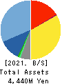 Ubicom Holdings, Inc. Balance Sheet 2021年3月期