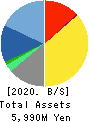 TECNOS JAPAN INCORPORATED Balance Sheet 2020年Mar期 TECNOS JAPAN INCORPORATED Balance Sheet 2020年3月期