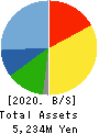 VIS co.ltd. Balance Sheet 2020年3月期