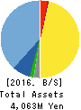 Morpho,Inc. Balance Sheet 2016年Oct期 Morpho,Inc. Balance Sheet 2016年10月期