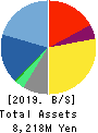 Startia Holdings,Inc. Balance Sheet 2019年3月期