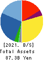 MCJ Co.,Ltd. Balance Sheet 2021年3月期