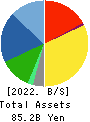 Cleanup Corporation Balance Sheet 2022年3月期