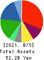 JFLA Holdings Inc. Balance Sheet 2021年3月期