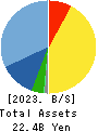 CEL Corporation Balance Sheet 2023年2月期
