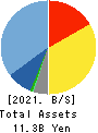 TOHO SYSTEM SCIENCE CO.,LTD. Balance Sheet 2021年Mar期 TOHO SYSTEM SCIENCE CO.,LTD. Balance Sheet 2021年3月期