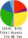 IJTT Co.,Ltd. Balance Sheet 2016年Mar期 IJTT Co.,Ltd. Balance Sheet 2016年3月期