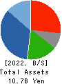 Cyber Com Co.,Ltd. Balance Sheet 2022年Dec期 Cyber Com Co.,Ltd. Balance Sheet 2022年12月期