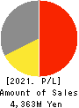 iRidge,Inc. Profit and Loss Account 2021年Mar期 iRidge,Inc. Profit and Loss Account 2021年3月期