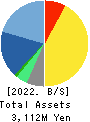 SiriusVision CO.,LTD. Balance Sheet 2022年Dec期 SiriusVision CO.,LTD. Balance Sheet 2022年12月期