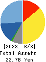 TDC SOFT Inc. Balance Sheet 2023年3月期