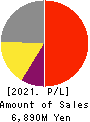 CELSYS,Inc. Profit and Loss Account 2021年12月期