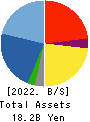 Solekia Limited Balance Sheet 2022年Mar期 Solekia Limited Balance Sheet 2022年3月期