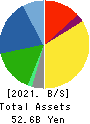 VALQUA, LTD. Balance Sheet 2021年3月期