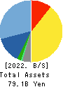 DTS CORPORATION Balance Sheet 2022年3月期