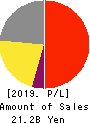 RION CO.,LTD. Profit and Loss Account 2019年3月期