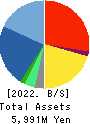 Terilogy Holdings Corporation Balance Sheet 2022年3月期