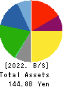 NISSIN CORPORATION Balance Sheet 2022年3月期