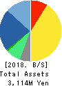 FINDEX Inc. Balance Sheet 2018年Dec期 FINDEX Inc. Balance Sheet 2018年12月期