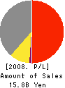 P and P Corporation Profit and Loss Account 2008年3月期