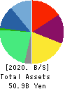 SMS CO.,LTD. Balance Sheet 2020年3月期