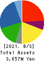 ORIENTAL CHAIN MFG.CO.,LTD. Balance Sheet 2021年Mar期 ORIENTAL CHAIN MFG.CO.,LTD. Balance Sheet 2021年3月期