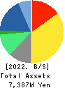 OPTiM CORPORATION Balance Sheet 2022年3月期