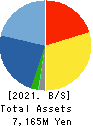RIKEI CORPORATION Balance Sheet 2021年3月期