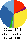 MCJ Co.,Ltd. Balance Sheet 2022年3月期