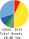 AJIS CO.,LTD. Balance Sheet 2022年Mar期 AJIS CO.,LTD. Balance Sheet 2022年3月期