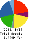 Ray Corporation Balance Sheet 2016年Feb期 Ray Corporation Balance Sheet 2016年2月期