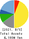 TOWNNEWS-SHA CO., LTD. Balance Sheet 2021年Jun期 TOWNNEWS-SHA CO., LTD. Balance Sheet 2021年6月期