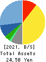 AJIS CO.,LTD. Balance Sheet 2021年Mar期 AJIS CO.,LTD. Balance Sheet 2021年3月期