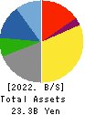 Focus Systems Corporation Balance Sheet 2022年Mar期 Focus Systems Corporation Balance Sheet 2022年3月期
