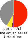 TANAKA GALVANIZING CO.,LTD. Profit and Loss Account 2007年3月期