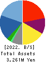 Rococo Co.Ltd. Balance Sheet 2022年Dec期 Rococo Co.Ltd. Balance Sheet 2022年12月期