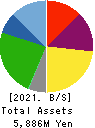 KYCOM HOLDINGS CO., LTD. Balance Sheet 2021年Mar期 KYCOM HOLDINGS CO., LTD. Balance Sheet 2021年3月期