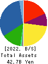 ASTI CORPORATION Balance Sheet 2022年3月期