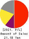 JCU CORPORATION Profit and Loss Account 2021年Mar期 JCU CORPORATION Profit and Loss Account 2021年3月期