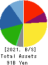 TAMURA CORPORATION Balance Sheet 2021年Mar期 TAMURA CORPORATION Balance Sheet 2021年3月期