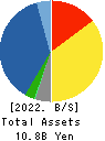 Nakabohtec Corrosion Protecting Co.,Ltd. Balance Sheet 2022年Mar期 Nakabohtec Corrosion Protecting Co.,Ltd. Balance Sheet 2022年3月期
