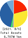 BENEFIT JAPAN Co.,LTD. Balance Sheet 2021年Mar期 BENEFIT JAPAN Co.,LTD. Balance Sheet 2021年3月期