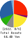 HASHIMOTO SOGYO HOLDINGS CO.,LTD. Balance Sheet 2022年Mar期 HASHIMOTO SOGYO HOLDINGS CO.,LTD. Balance Sheet 2022年3月期
