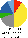 Fuji Nihon Corporation Balance Sheet 2022年3月期