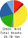 NIPPON KODOSHI CORPORATION Balance Sheet 2022年Mar期 NIPPON KODOSHI CORPORATION Balance Sheet 2022年3月期