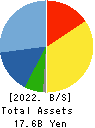 TENOX CORPORATION Balance Sheet 2022年3月期